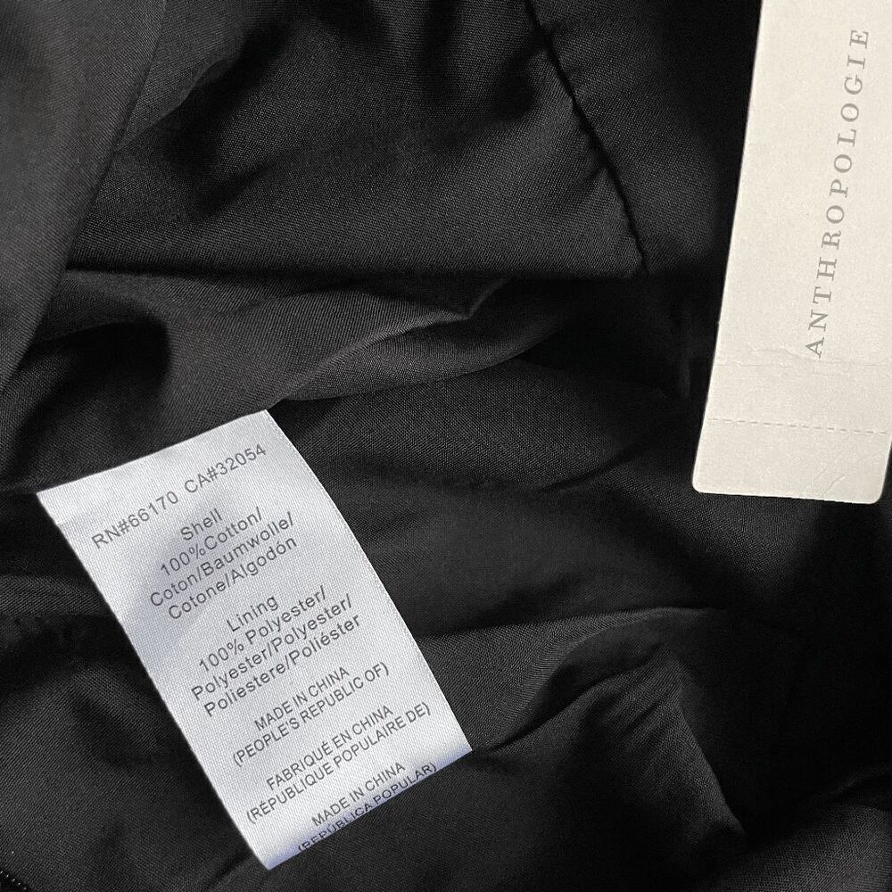 NWT Anthropologie Hutch Corset Romper Black Size 12​​​​​ - Picture 7 of 7